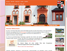Tablet Screenshot of neefmosel.de